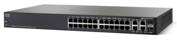 Cisco SB 24port + 4 Gigabit Managed PoE Switch