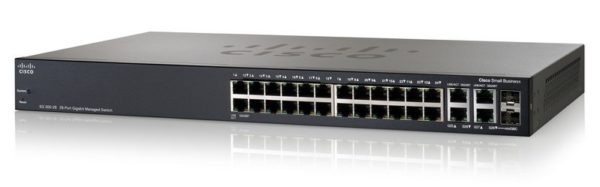 Cisco SB 28-Port Gigabit Managed +2SFP Switch
