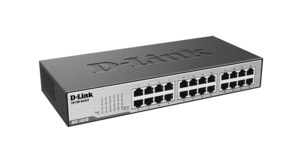 D-LINK 24Port 10 100+4GB Port