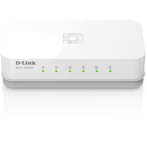 D-LINK 5-Port 10 100Mbps Unmanaged Switch
