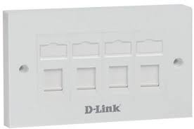 D-Link Quad Port Face Plate