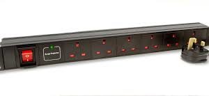 10Way IP PDU with Surge Protector