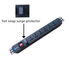 6WAY Hotswap PDU with Surge Protector